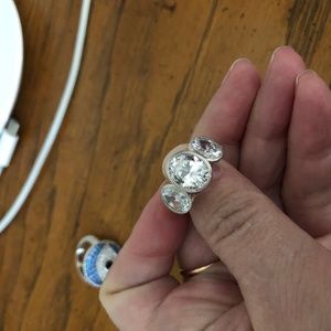 Judith Ripka Diamonique Ring Size 5